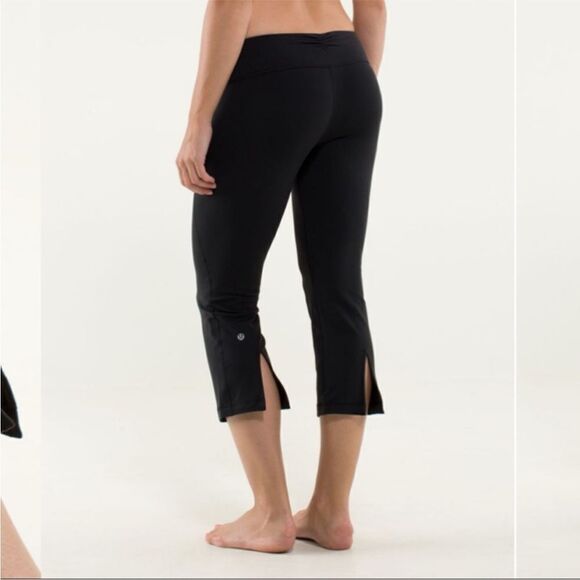 Lululemon Gather & Crow Crop Pants Women Size 2 - Picture 2 of 11